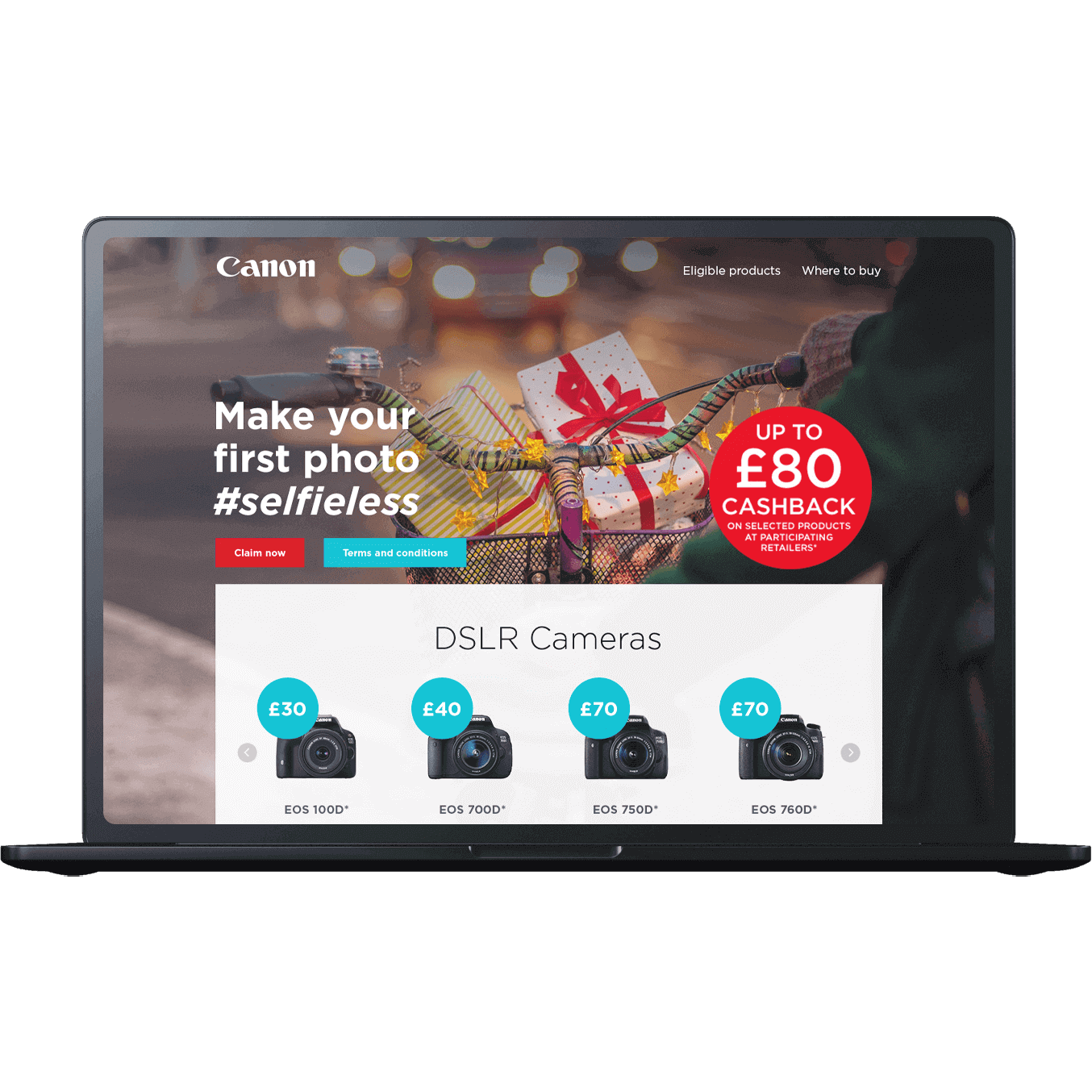 Canon Charity Promotion