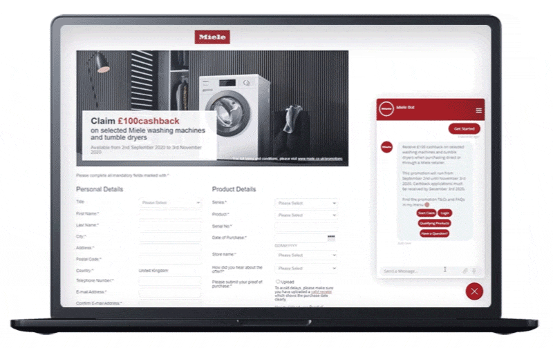 Miele Promotions Chatbot