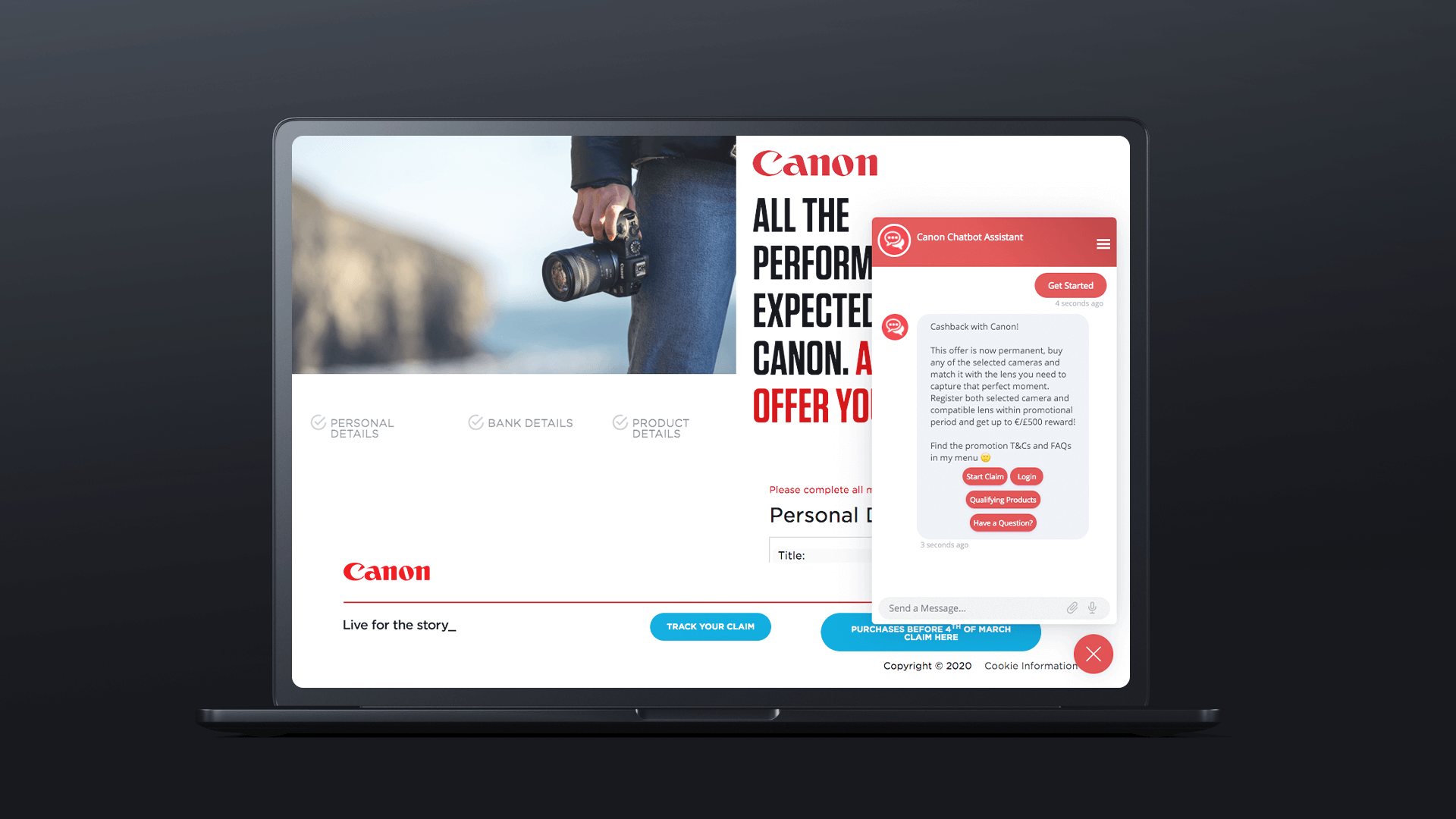 Canon Promotion Chatbot