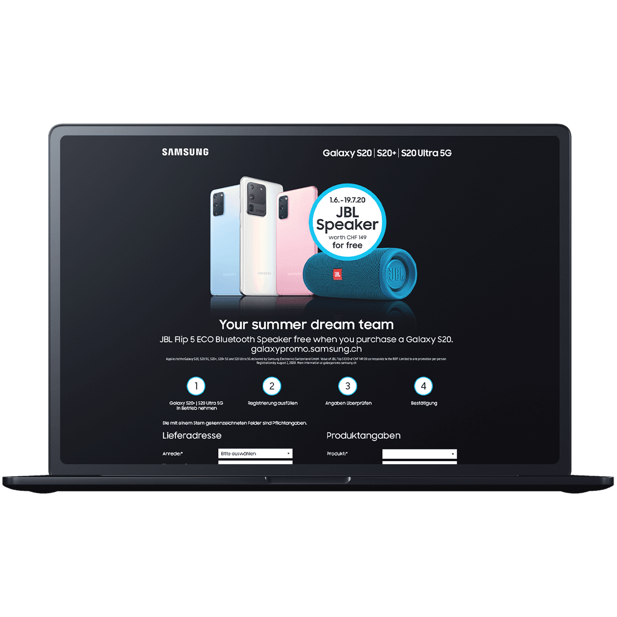 Samsung Gift with Purchase Campaign